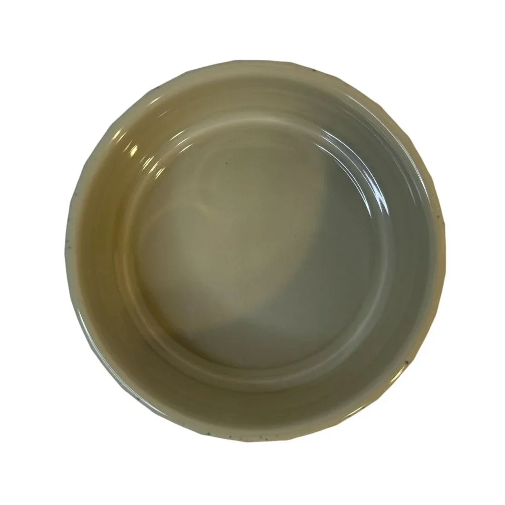 Whisker City Rustic Speckled Ceramic Slip Resistant Kitty Food/Water Bowl 5